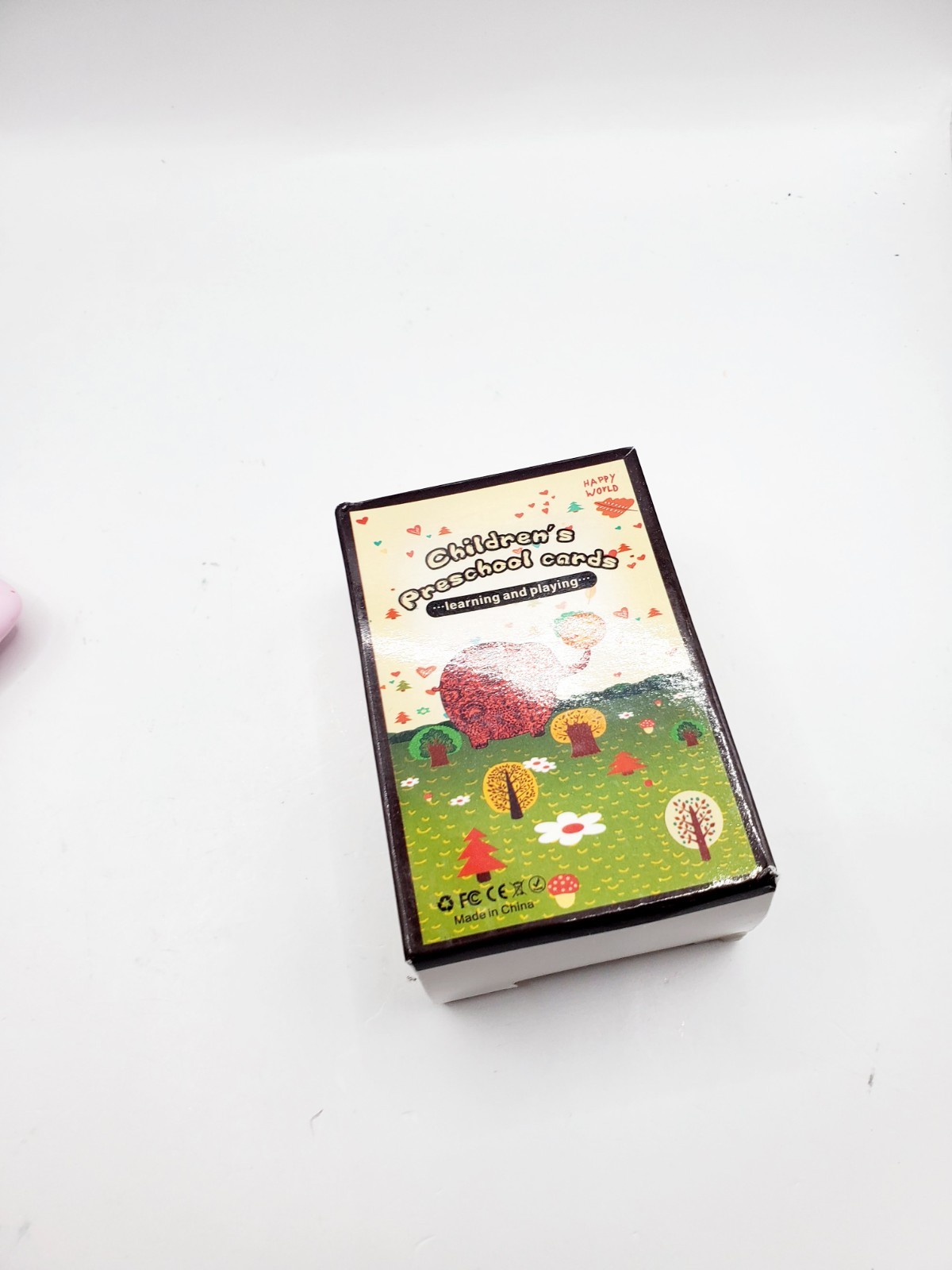 Happy World Flash Cards Early Learning Device – Builds Vocabulary & Motor Skills