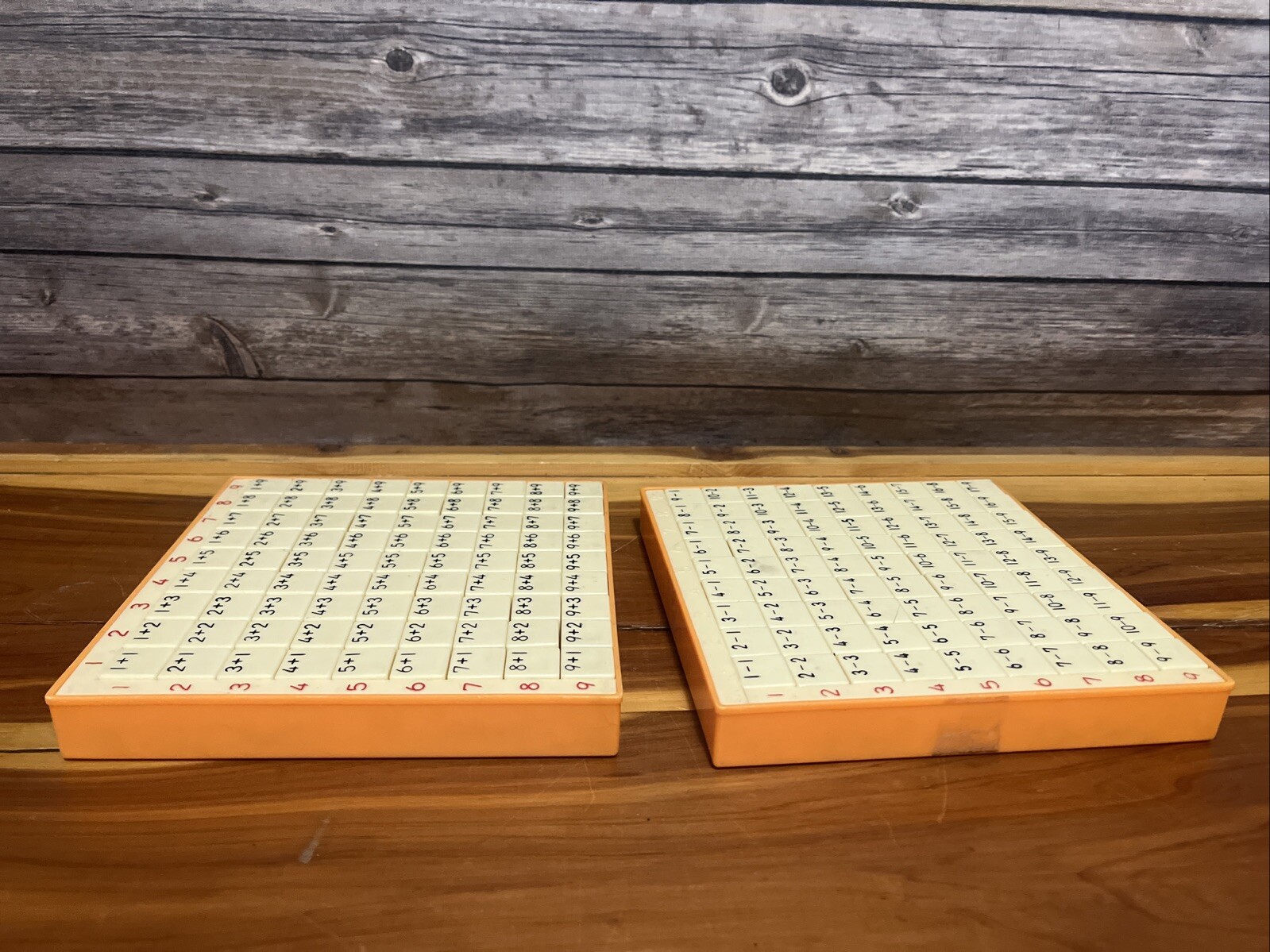 Vtg Push Down Addition & Subtraction Master Co. Counting Counters Made in Japan