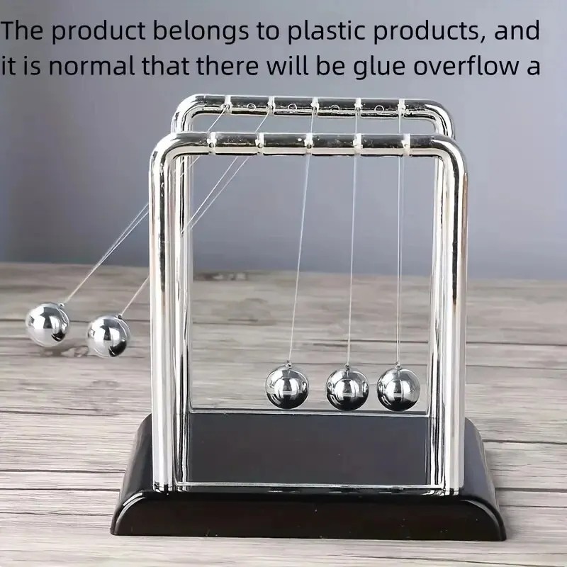 Newton’s Cradle Balance Steel Ball Teaching Supplies Physics Science Pendulum