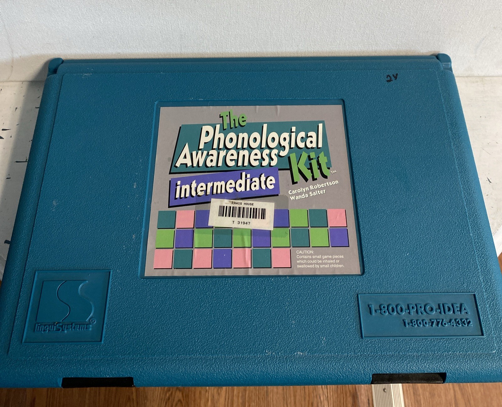 Linguisystems Educational Toy PAK Intermediate Phonological Awareness Kit As Is