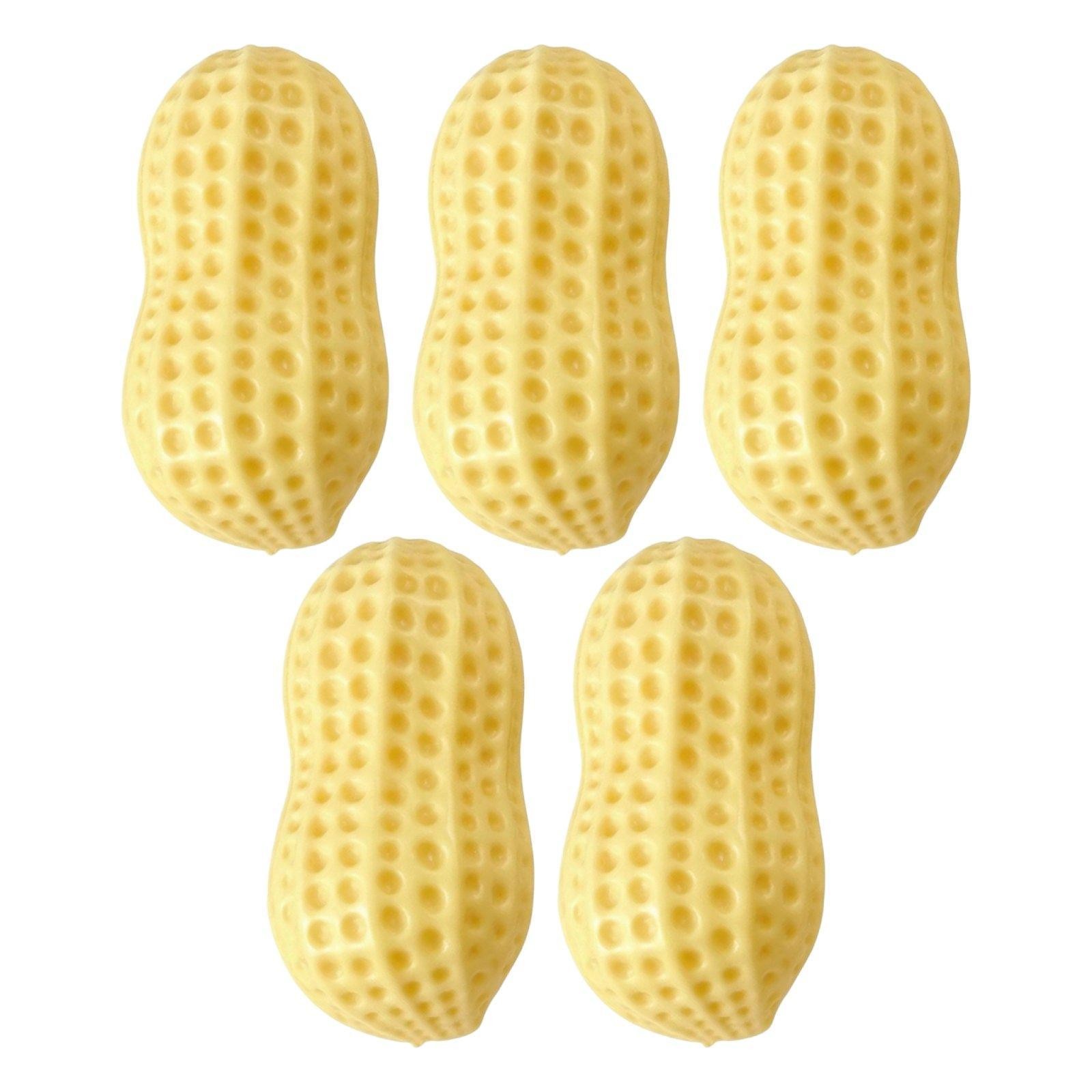 Peanut Pod Toy Hollow Shell Slow Return Yellow