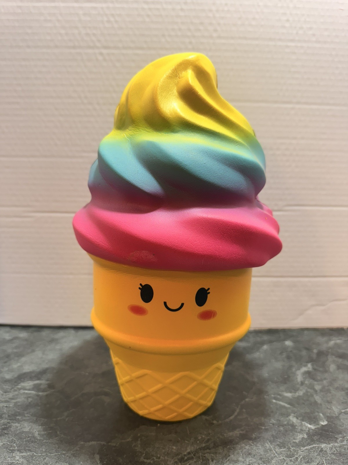 Lot Of 2 Squishee! Ice cream, cone, and camel