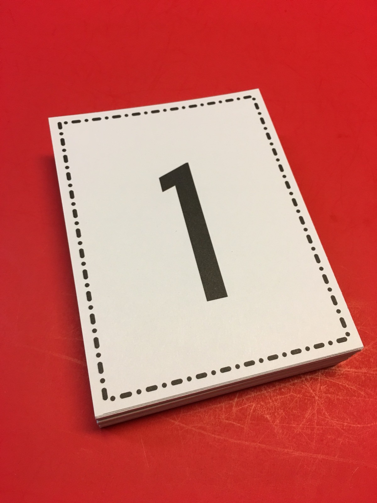 Full Sized – Numbers 1-100 flash cards. 5.5 x 4.25 Pre-k, Preschool Math Number