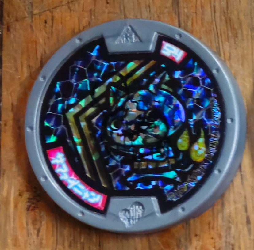 Yokai Watch Yakkai Gray color Normal Laser Medals Japan Bandai Japan