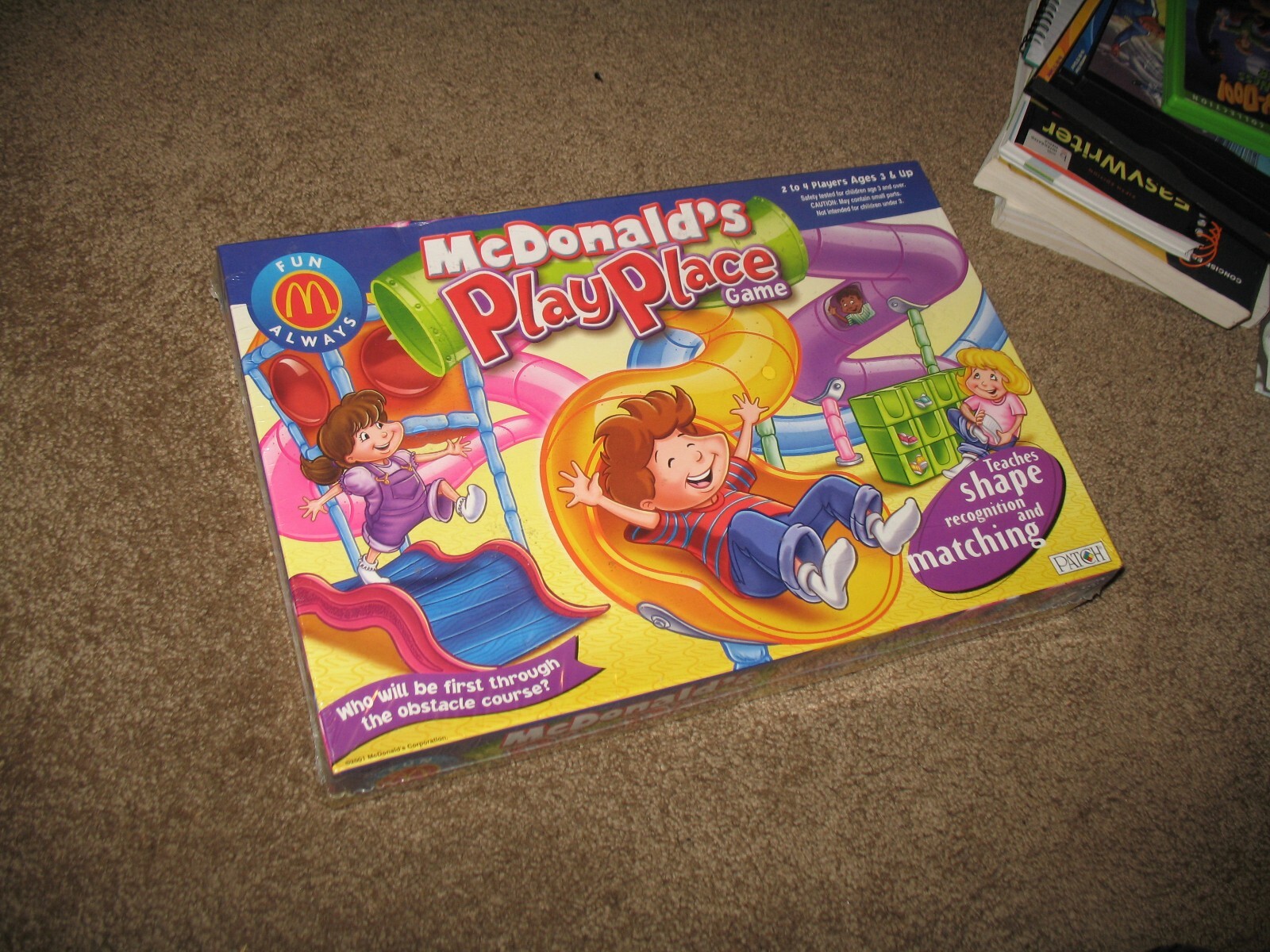 2001 PATCH PRODUCTS McDONALDS PLAY PLACE GAME NEW SEALED AGES 3 & UP