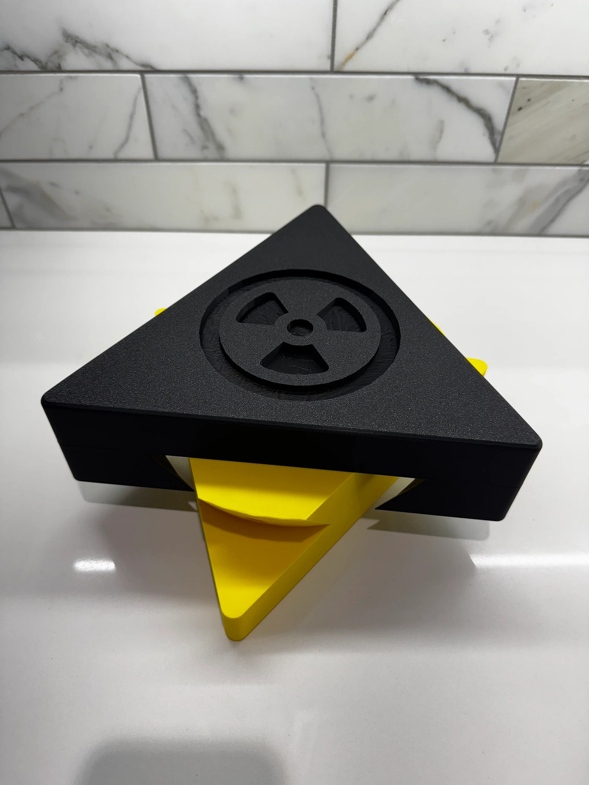 Impossible Dovetail Triangle Puzzle – 3D Printed Unique Brain Teaser, Gift for