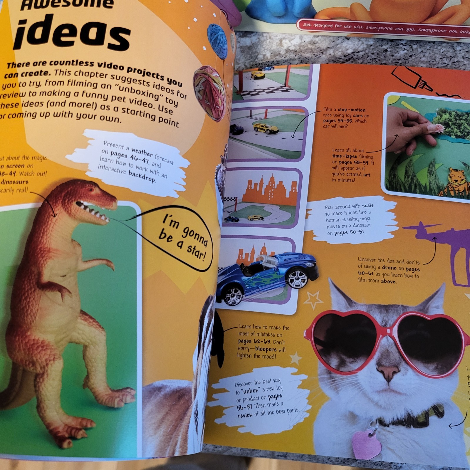 Animation Mini Movie Maker Kit Ages 8+ Plus Video Ideas Book Winner Of Awards