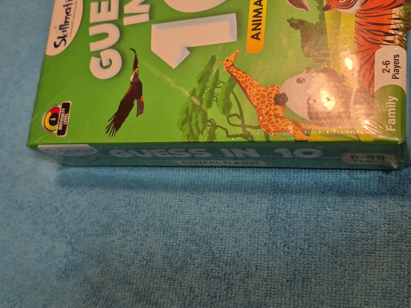 Skillmatics Guess in 10 Animal Planet Card Game New