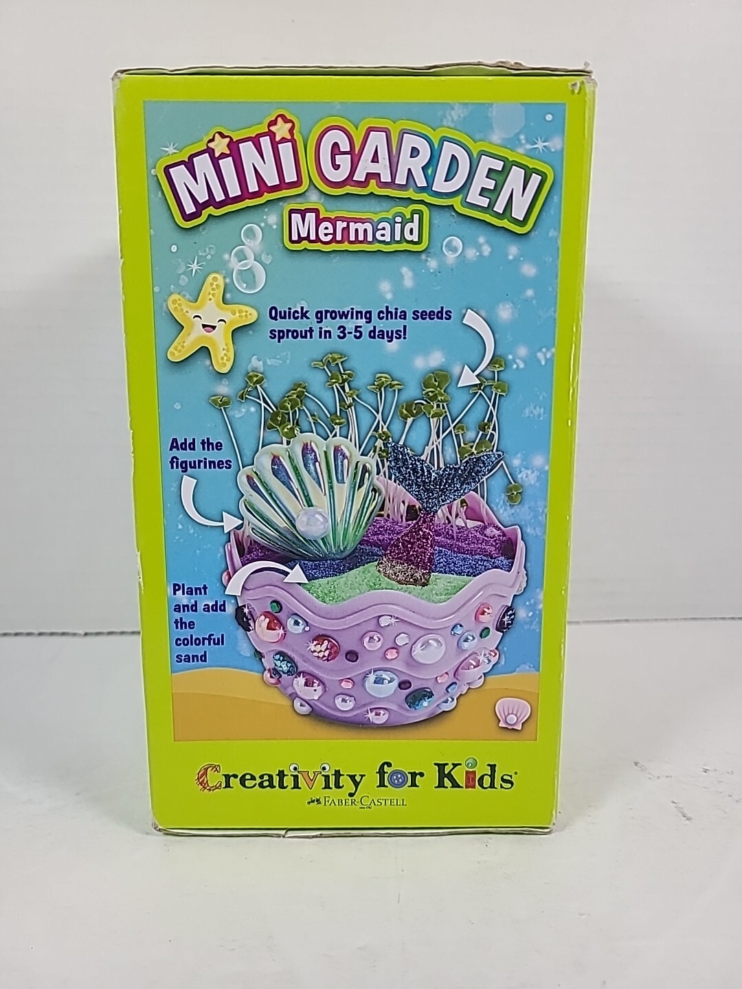 Mini Garden Mermaid Terrarium Creativity for Kids NEW