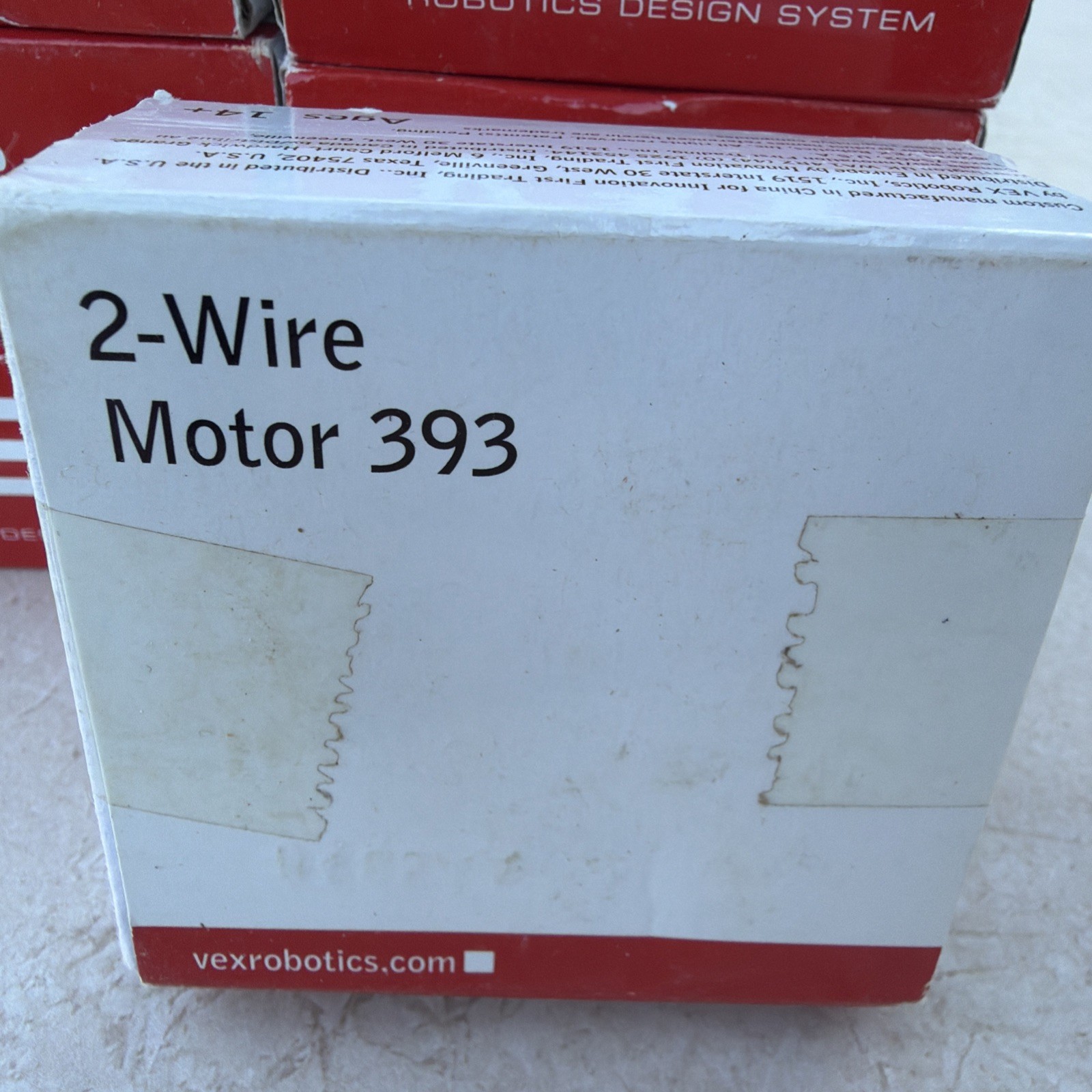 8 New VEX Robotics 2-Wire 393 Motors