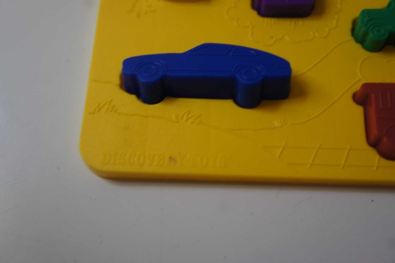 VTG Discovery Toys Place and Trace Puzzle Stencil Complete with Box Made In USA
