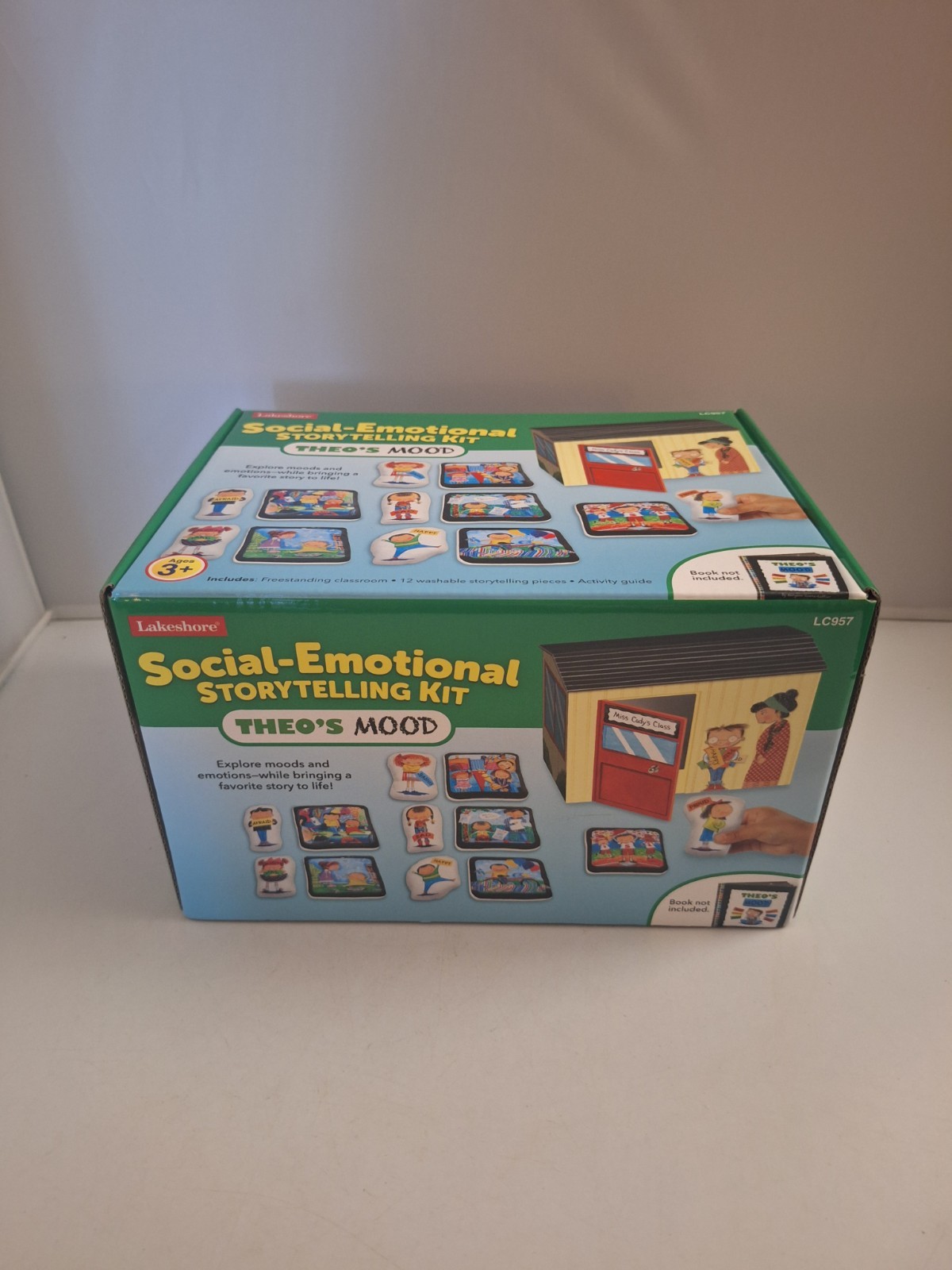 Lakeshore Social Emotional Story Telling Kit Theo’s Mood COMPLETE