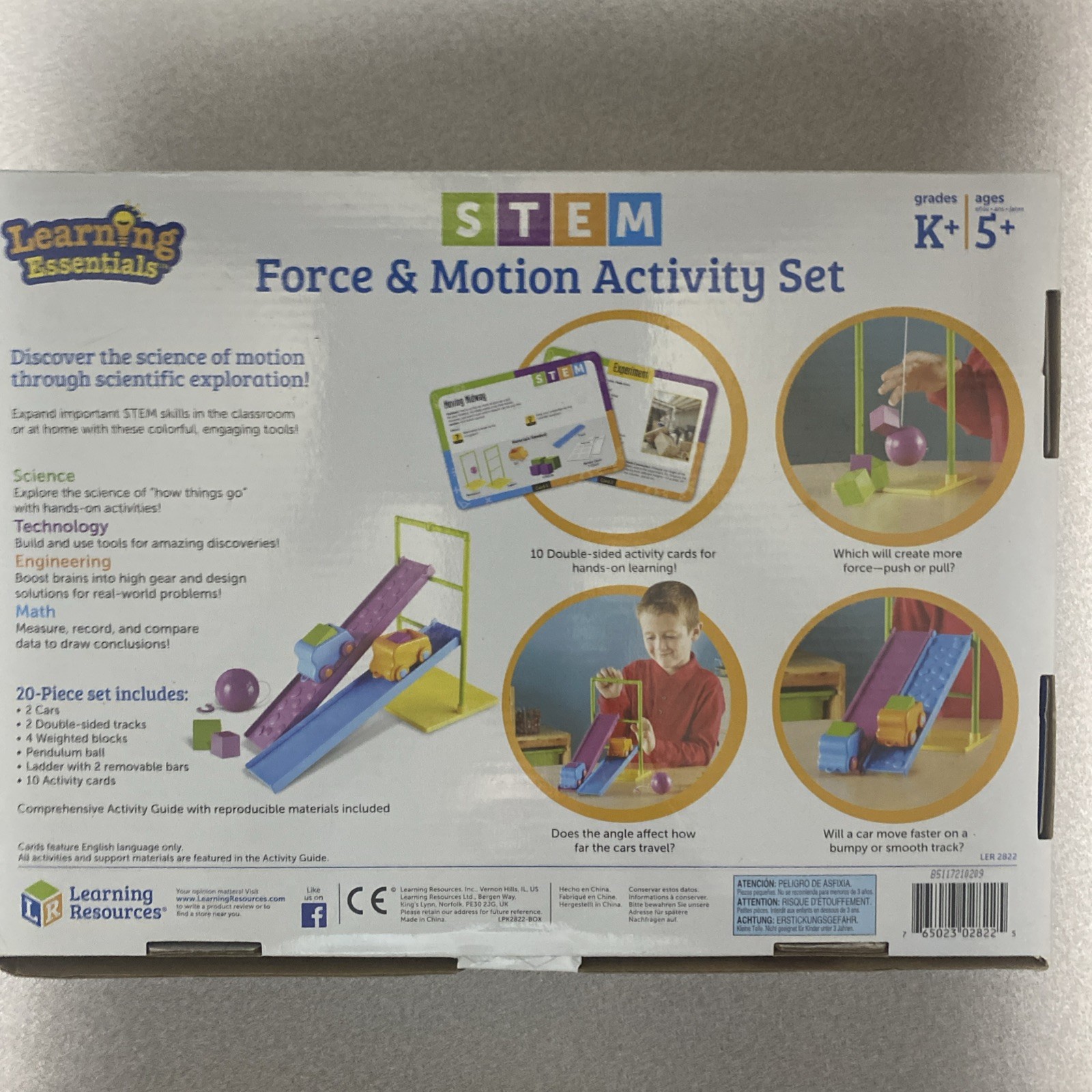 Learning Resources STEM Force & Motion Activity Set – BRAND NEW