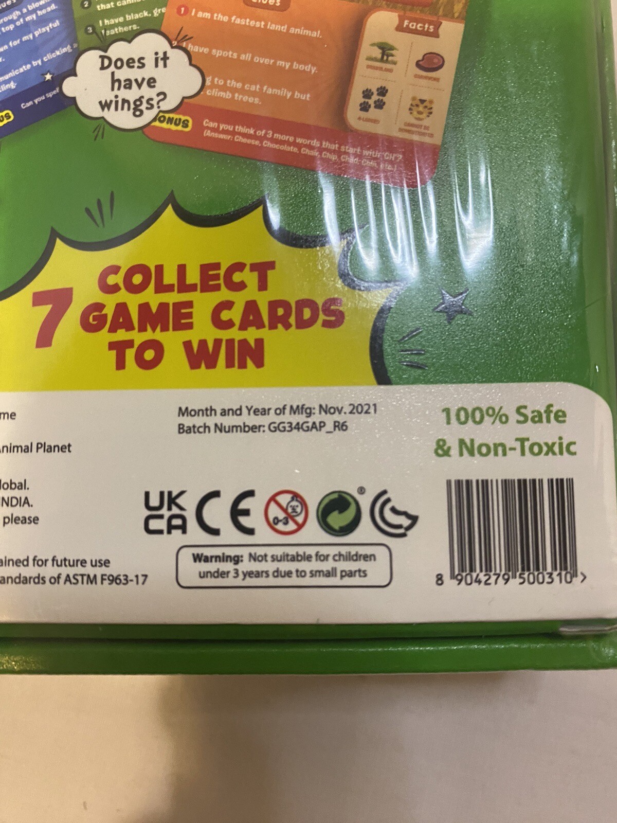 NEW Skillmatics Card Game Guess in 10 Animal Planet & Countries Around the World