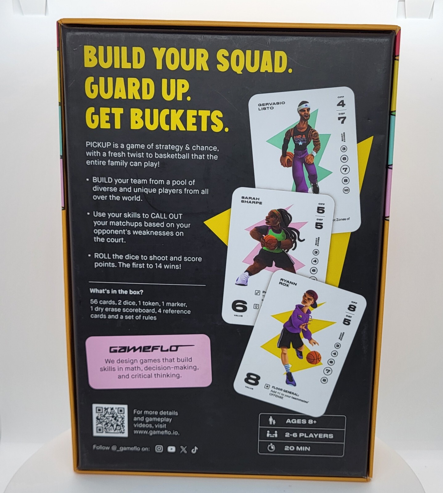 2 Board Games ☆ GUESS IN 10 MARVEL COMICS Edition & Gameflo Pickup Basketball