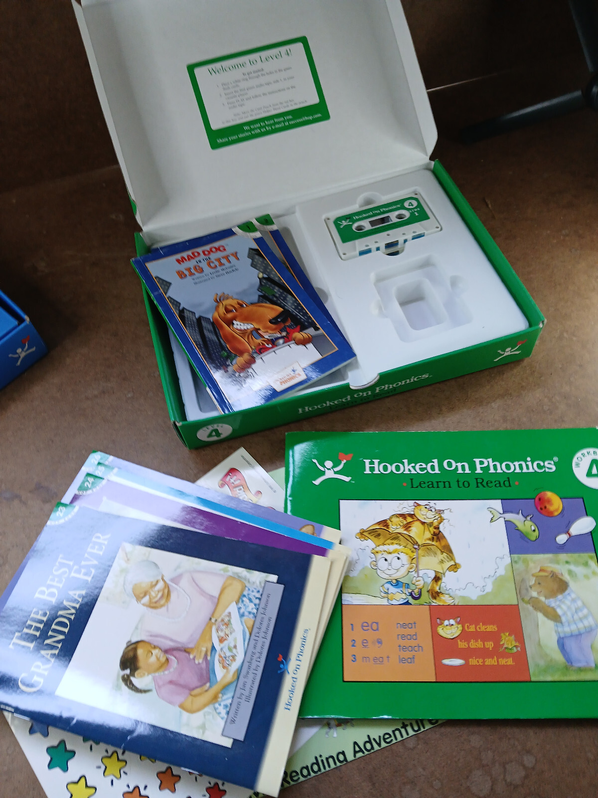 HOOKED ON PHONICS *Incomplete/Replacement Parts Levels 1 2 3 4 5 + Parents Guide