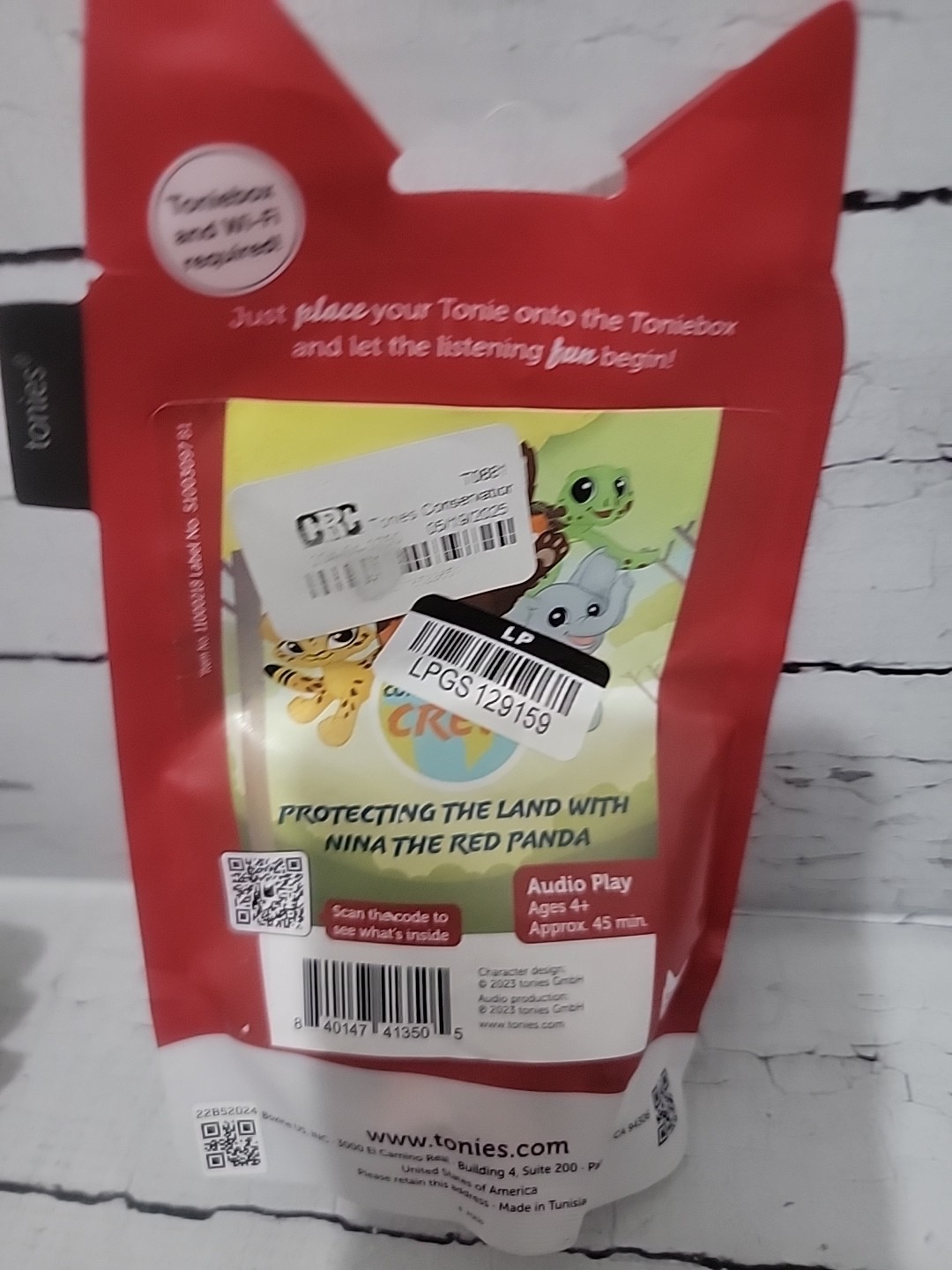 Tonies Brand New Conservation Crew With Songs New