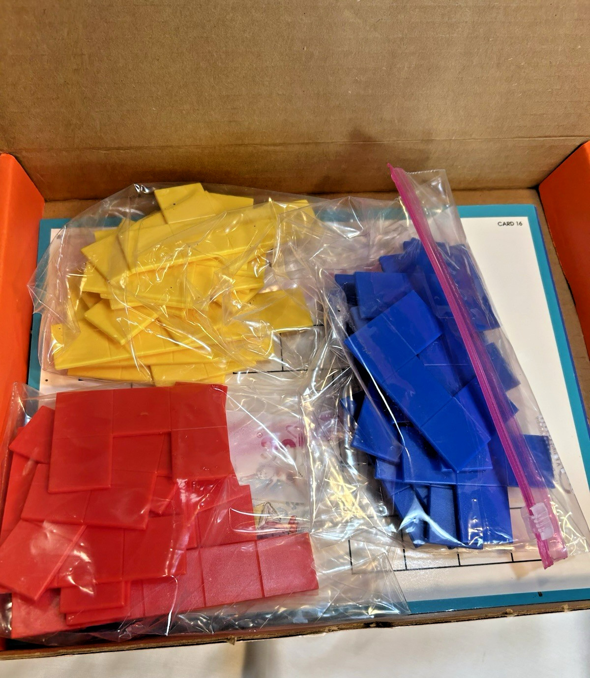 Macmillan Early Skills Manipulatives 5 Kits Early Learning 1993