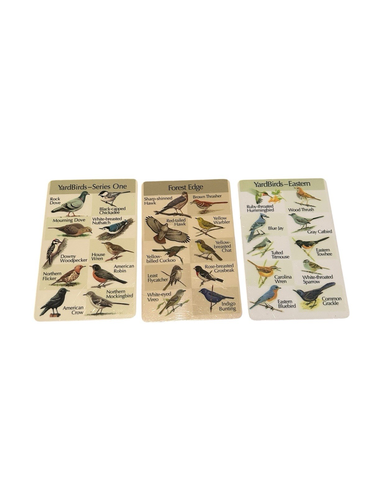 Identifyler Green Zip Travel Case And Three Bird Identifying Cards