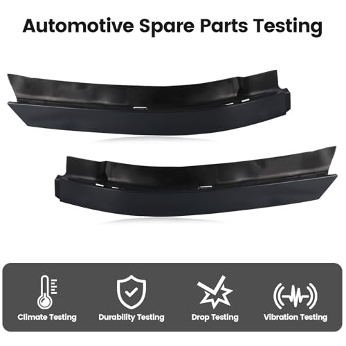 Front Bumper Filler Set Compatible with Chevy Silverado 1500 Left and Right