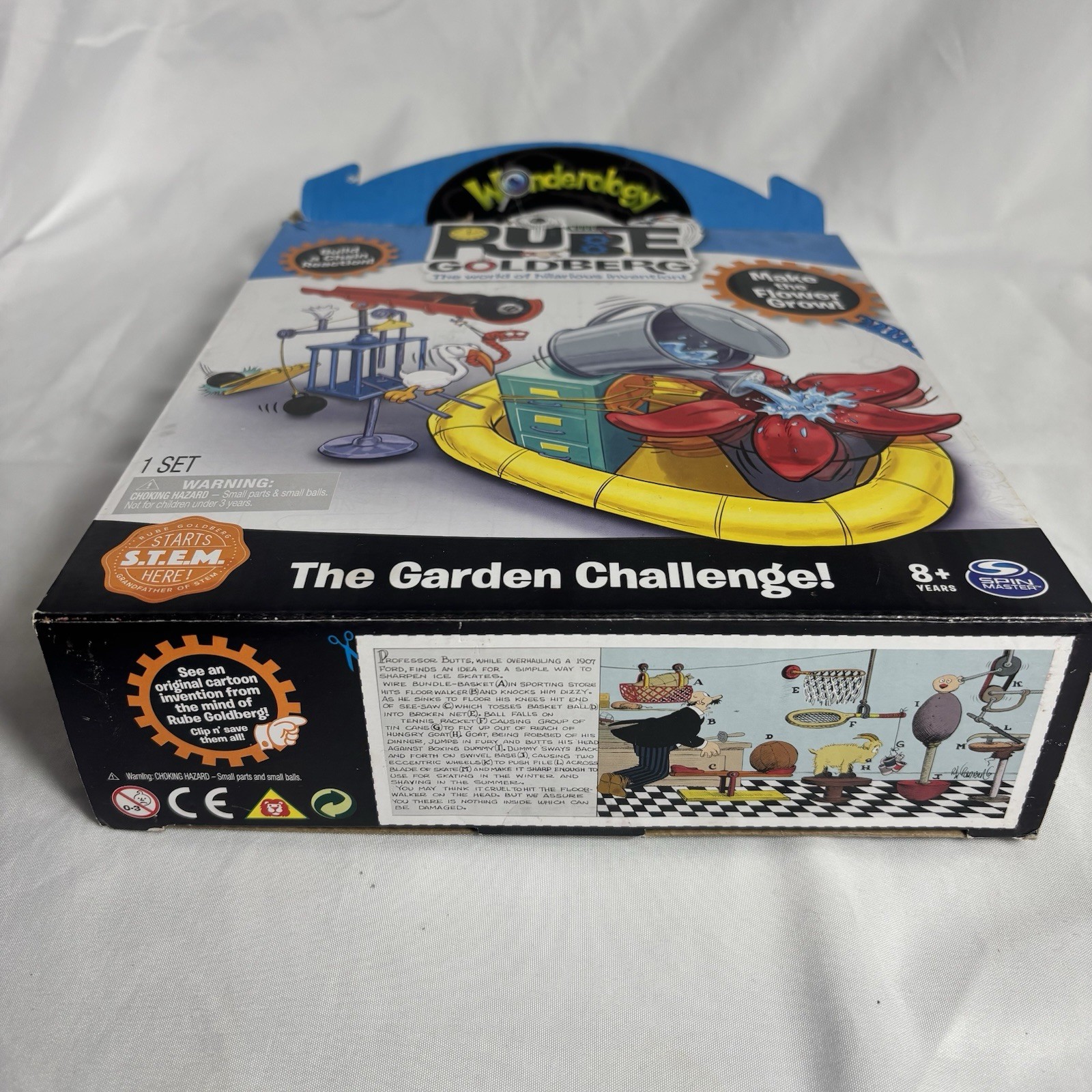 Rube Goldberg The Garden Challenge Kit By Wonderology Game Stem Spin Master READ