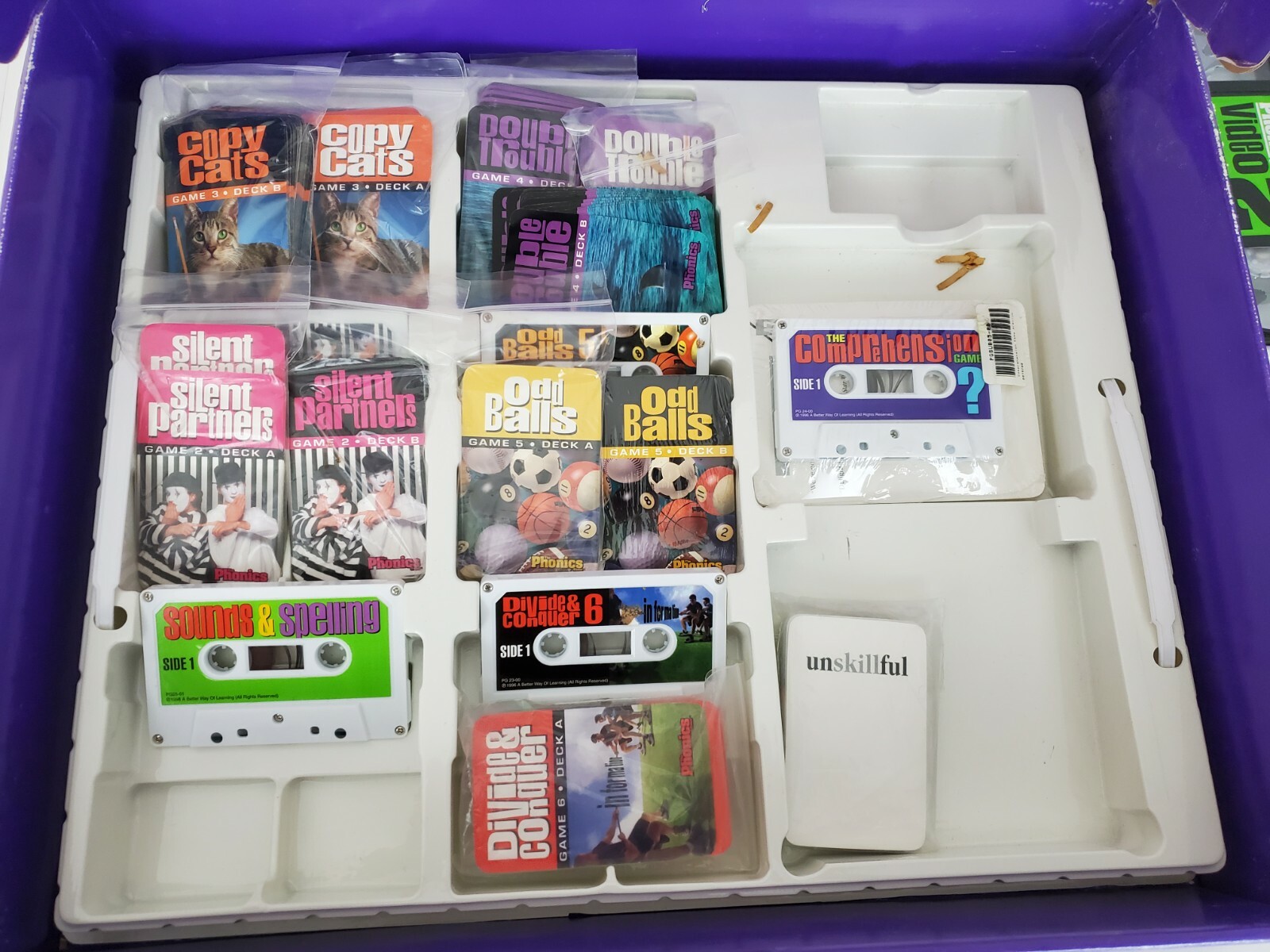 The Phonics Game – A Better Way of Learning – VCR VHS Cassette Tape Educational