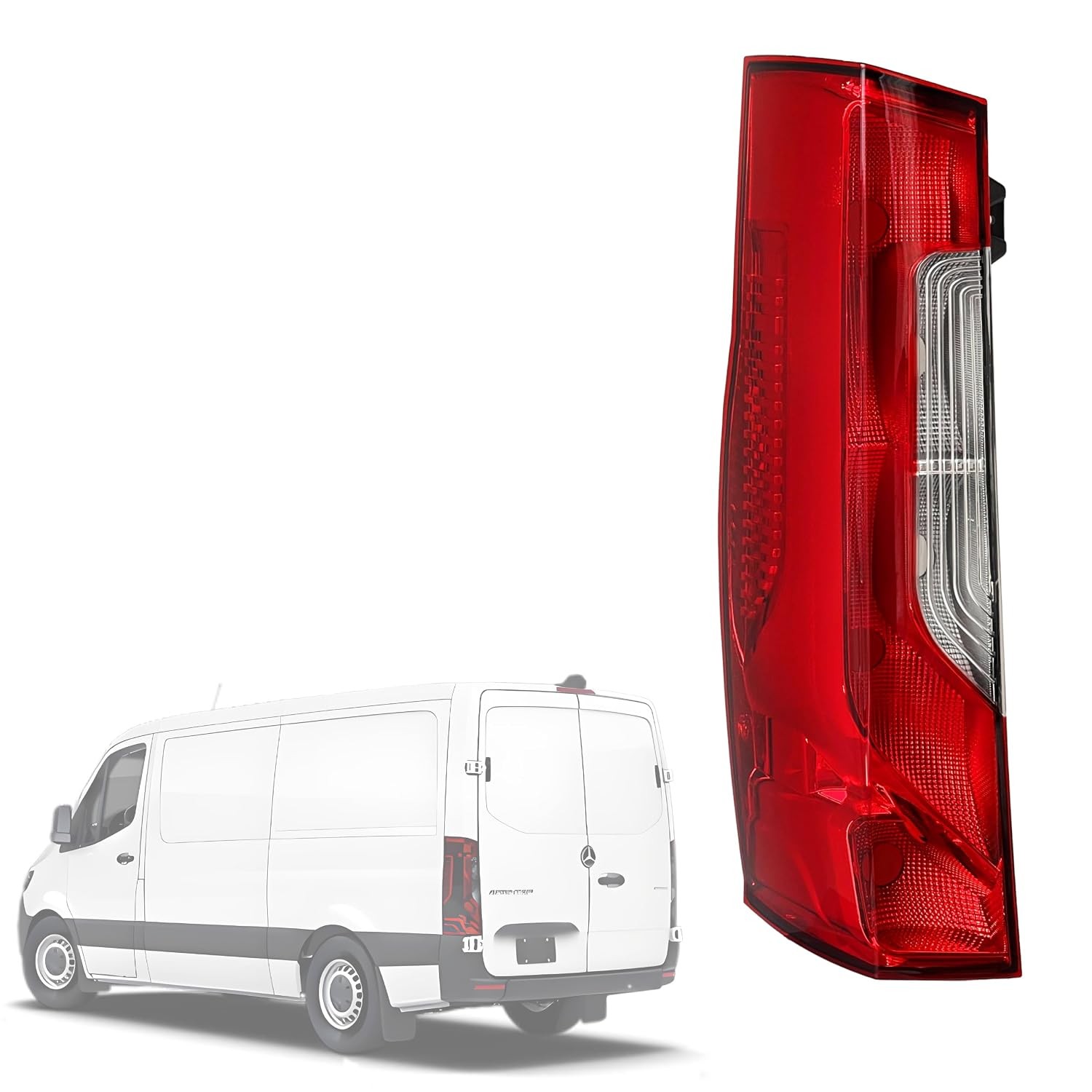 Heavy Duty Tail Light Compatible 2019+ Mercedes-Benz Sprinter Driver Side