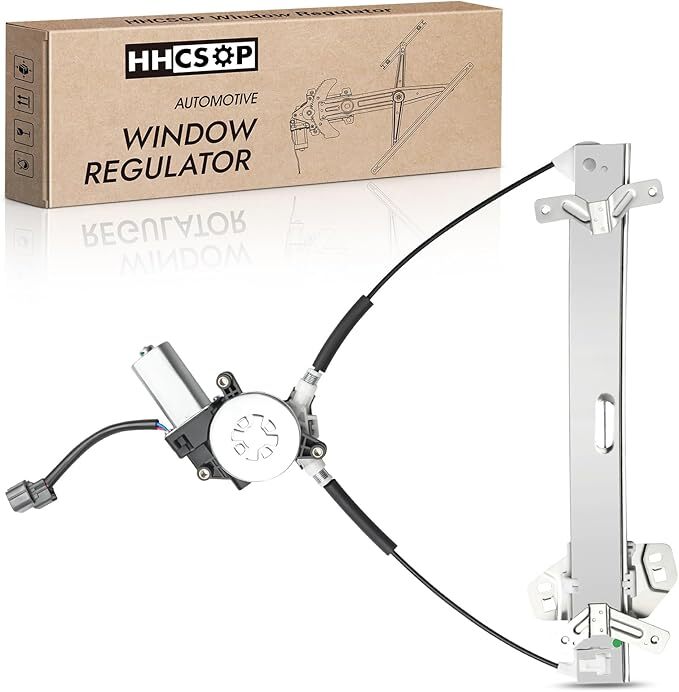 Front Right Passenger Side Power Window Regulator with Motor Compatible with