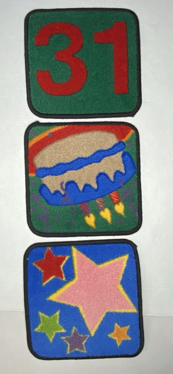 Lot 50 Number Carpet Squares Classroom Preschool Rug Tiles Floor Mat School 12”