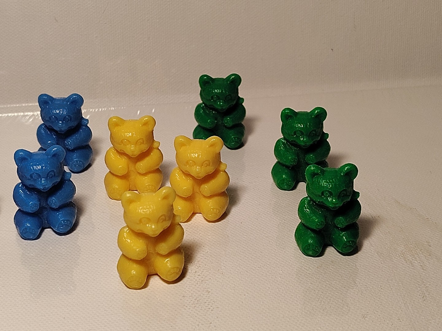 10 Lakeshore Learning Plastic Bears Counters Counting Color & Sorting Toy Math