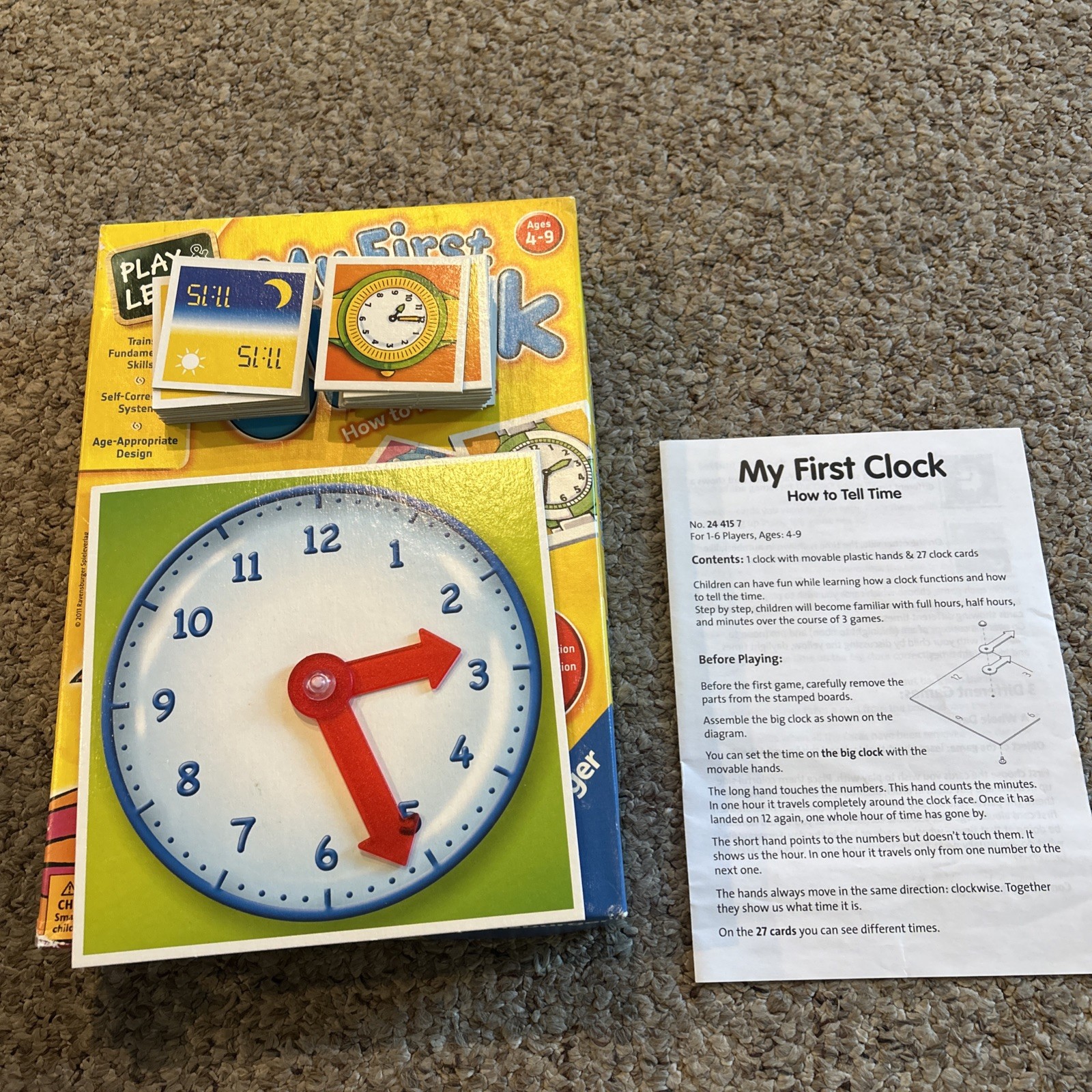 My First Clock Game – Ravensburger