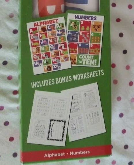 2 Laminated Number Alphabet Posters – 16X20″ Abc Wall Charts For Preschool