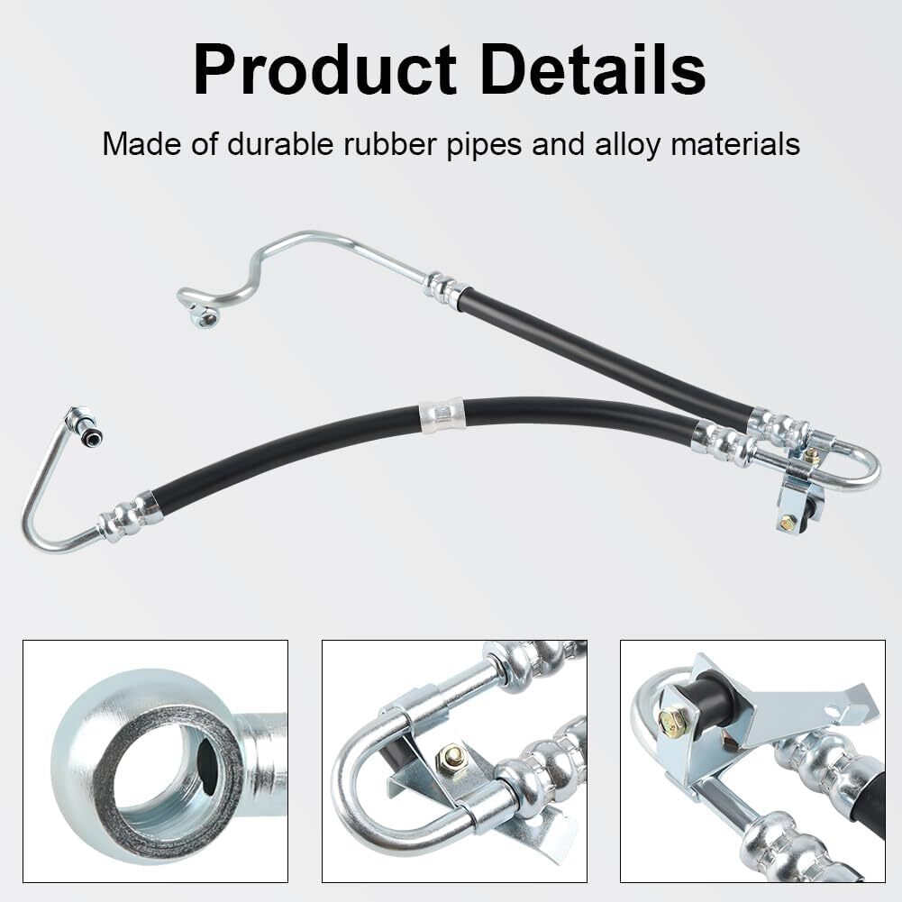 Power Steering Pressure Hose Compatible with BMW 320I 325I 330I 2002 2003 2004