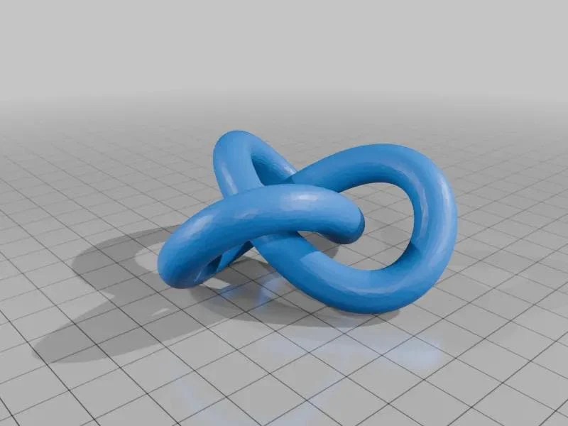 3D Printed Torus Knot – High Quality Gift for Teachers, Him or Her – Unique
