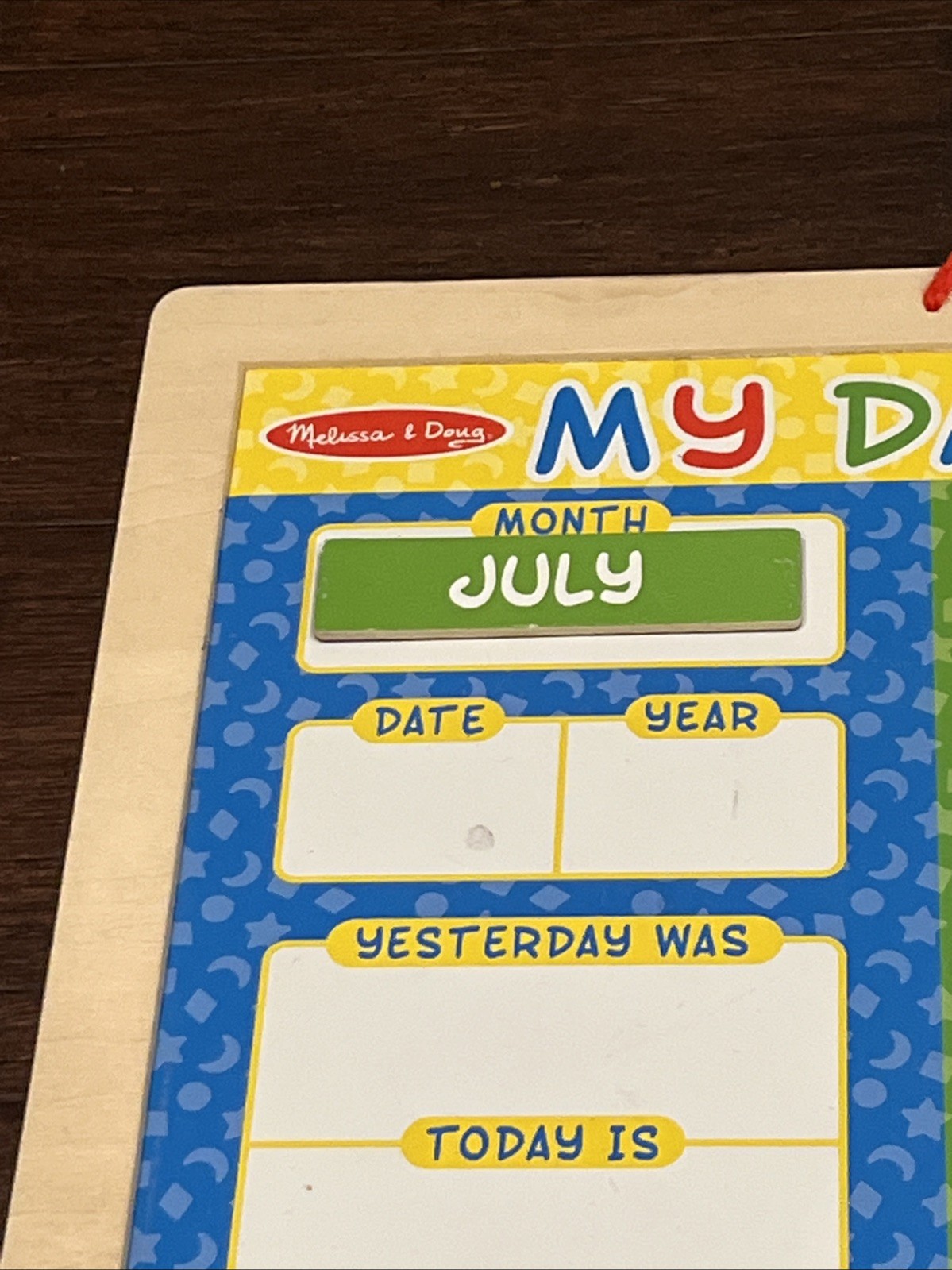 Melissa & Doug My Daily Calendar & My Responsibility SEL Chart 2 Pk. Magnetic