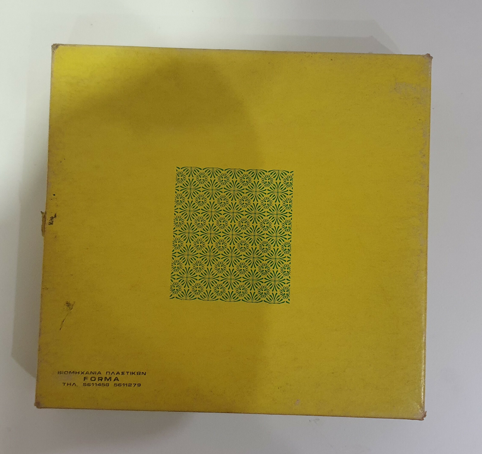 Vintage Greek 60s FORMA TOY GAME Play and Count Litho Box PLAY & COUNT tak tak