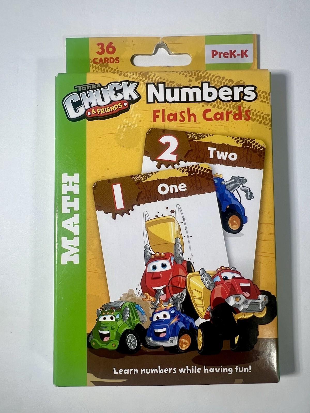 Colors and Shapes and Numbers Learning Flash Cards Learning Cards Lot of 5