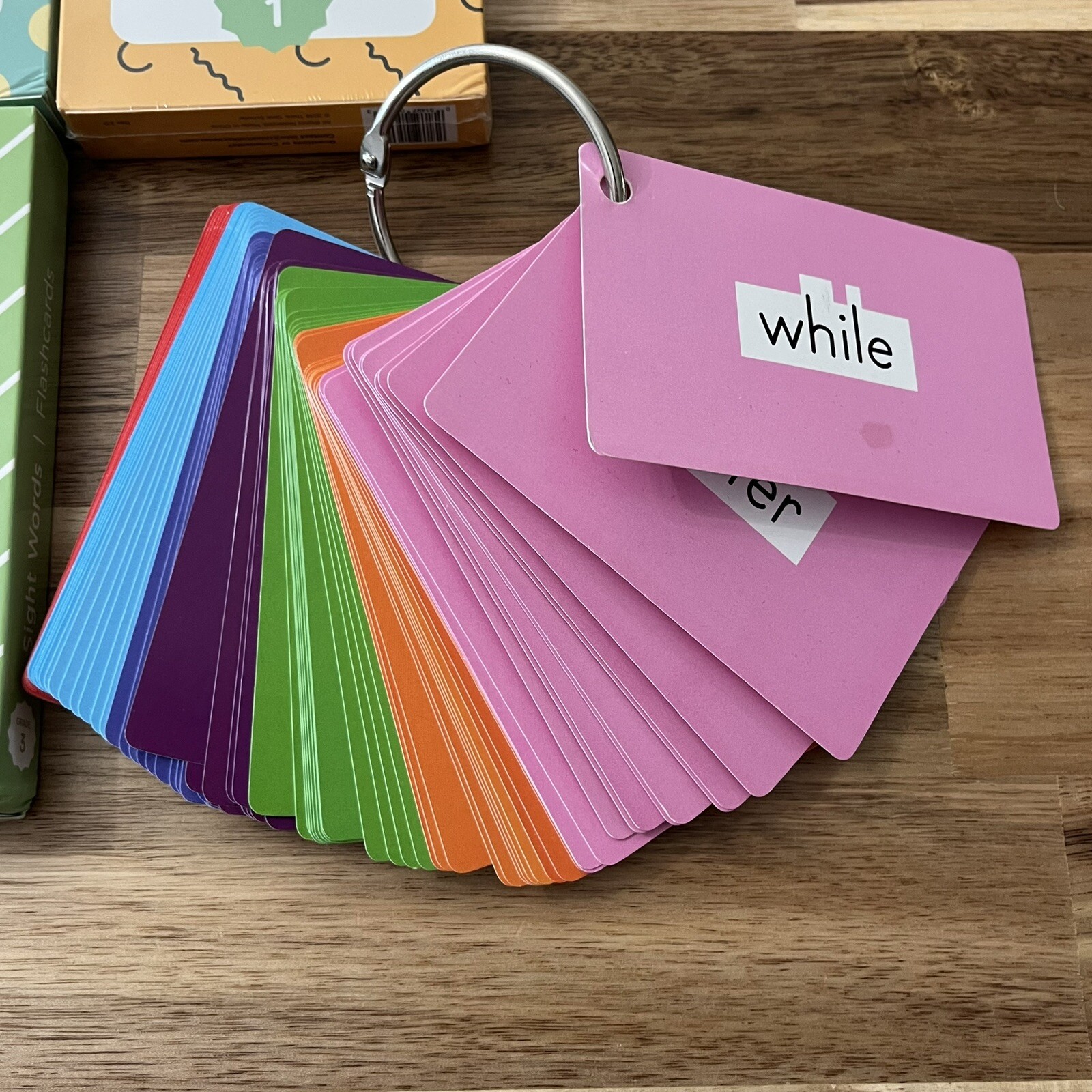 Think Tank Scholar 520 Sight Words Flashcards Set Pre-K to 3rd Grade