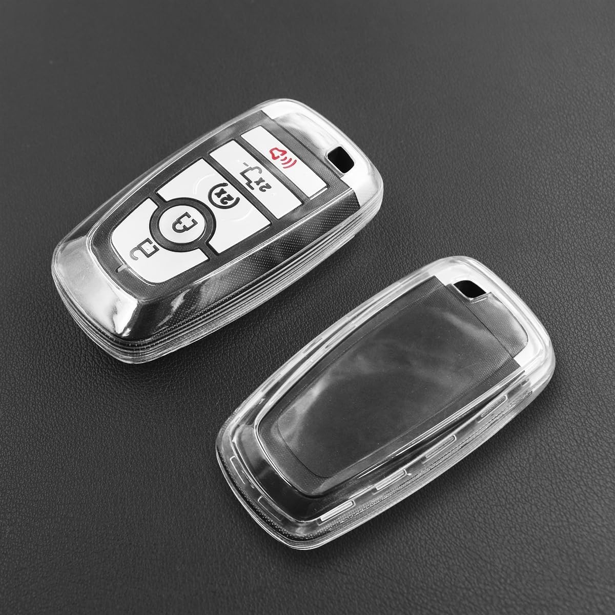 Key Case Fob Cover Compatible For Ford F150 F250 F350 Edge Explorer Mustang Rapt