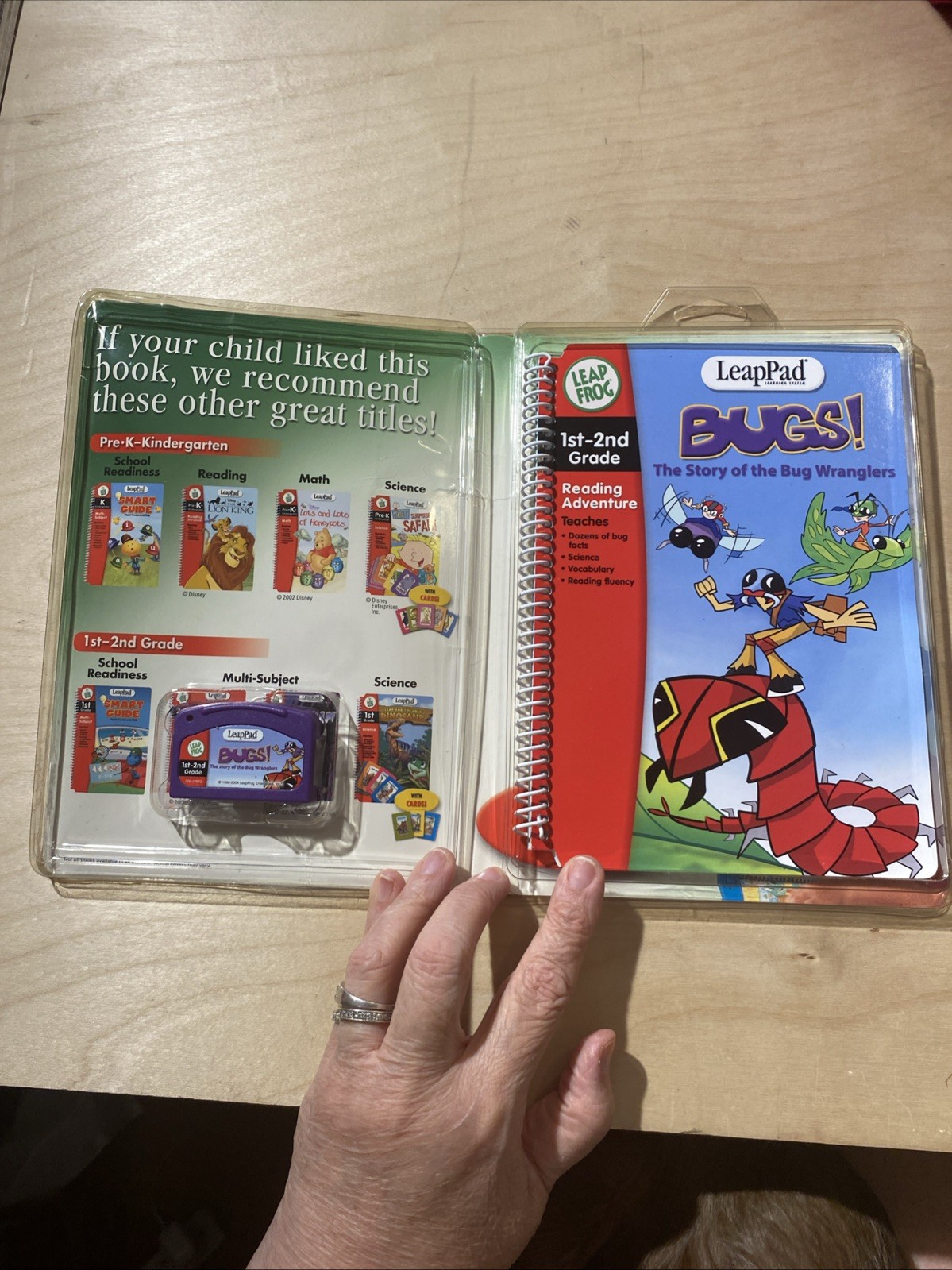 LeapPad Software -1st-2nd Grade. Bugs The Story Of The Bug Wranglers MZ