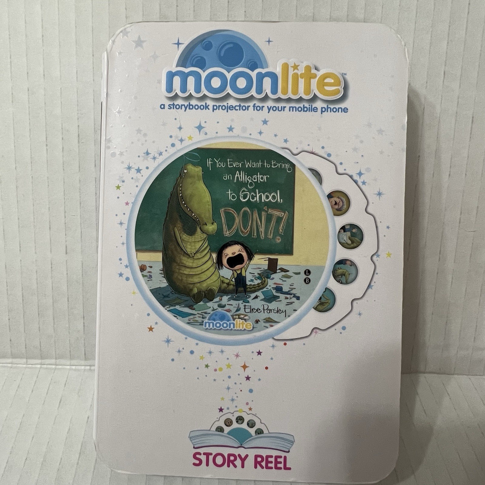 Moonlite Storybook Projector Reel If You Want to Bring Alligator to School Don’t
