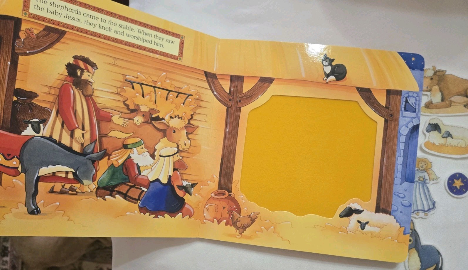 Felt Play Story The Christmas Story Nativity Felt Board Set Multicolor 2004