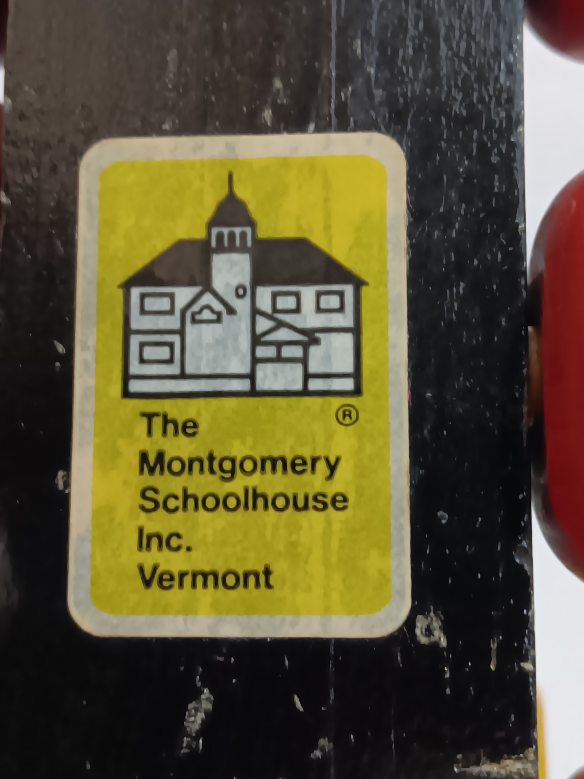 MONTGOMERY SCHOOLHOUSE INC.: Vintage “My Train” Locomotive Engine (1 Only)