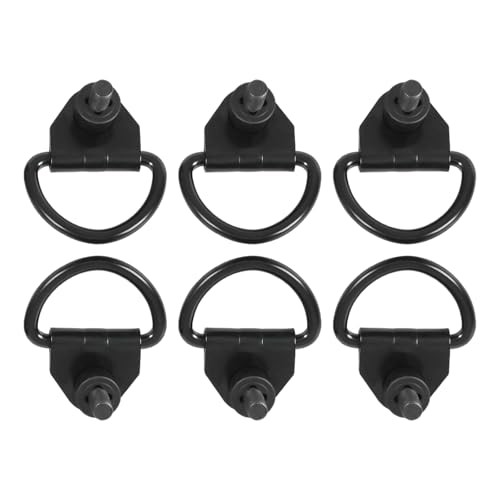 Cargo D-Hooks Powder Coated Steel Compatible with 2015-2024 Ford Transit 150 250