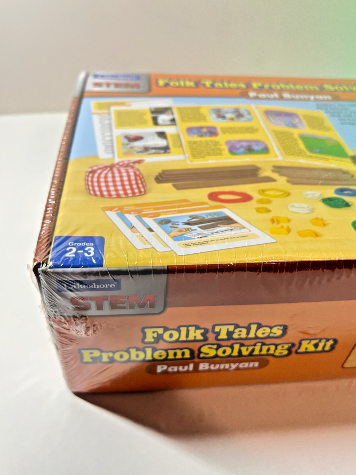 NEW – Lakeshore STEM Paul Bunyan Folk Tales Problem Solving Kit Grades 2-3