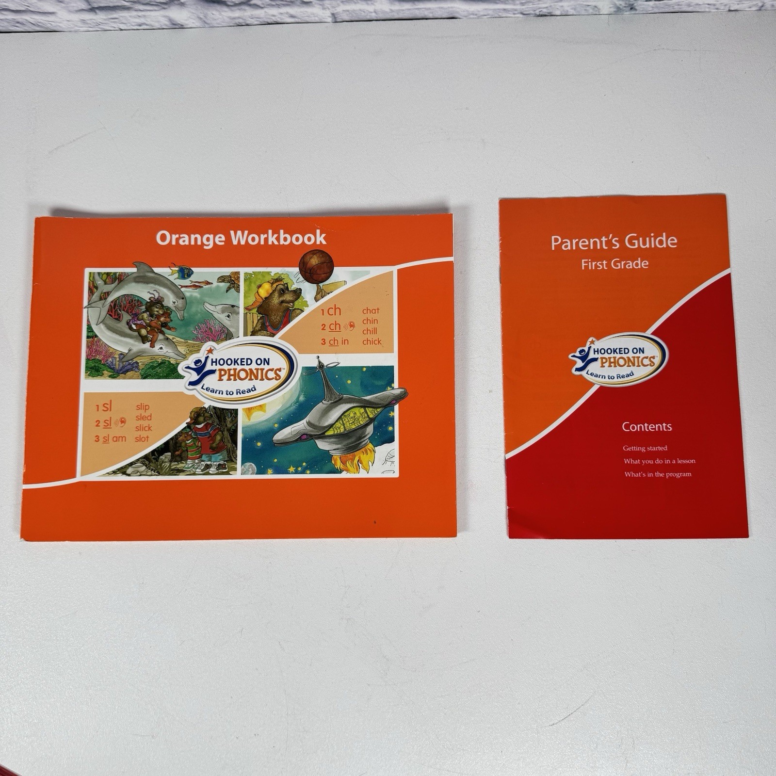Hooked on Phonics Learn to Read REPLACEMENT Workbooks And Hop Books