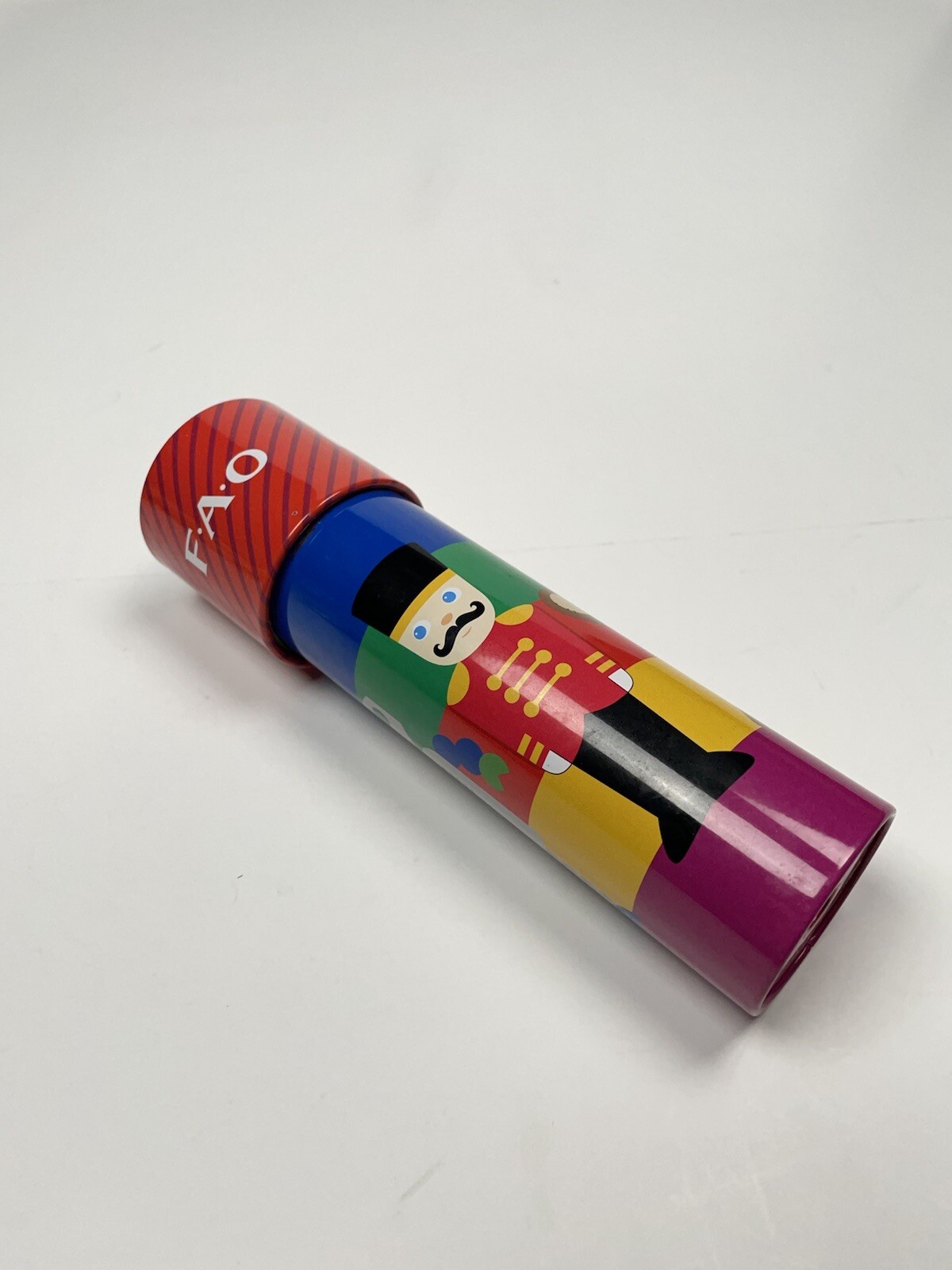 FAO Schwarz Kaleidoscope Metal Plastic Beads Child’s Toy