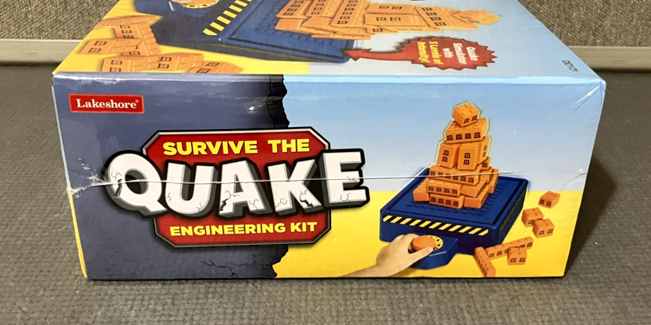 NEW Sealed Lakeshore Learning Toys Survive the Quake Engineering Kit