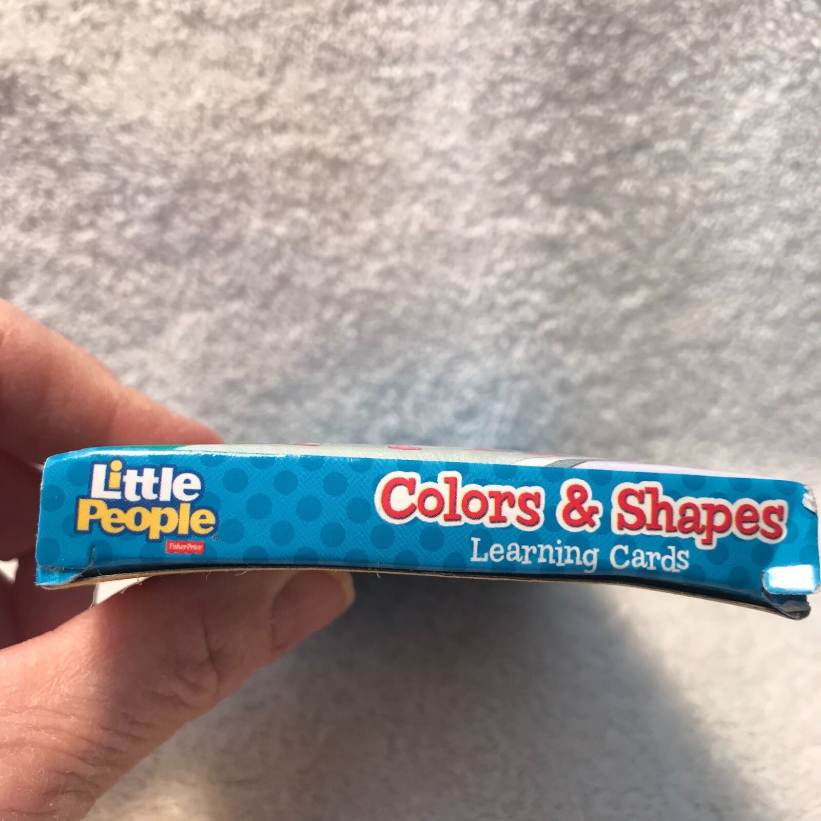 Little People Colors & Shapes Learning Cards – 36 Fun-Filled Cards For Kids