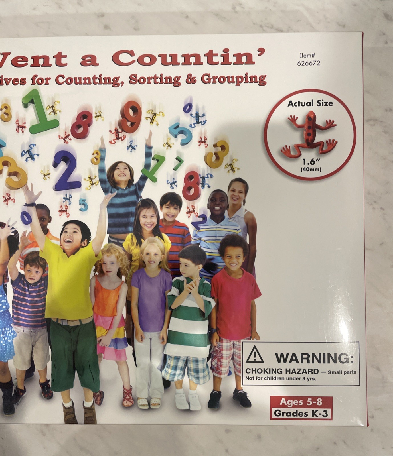 Essential Learning Products – Froggy Went a Countin’ 300 Manipulatives – Sealed